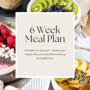 6 Week Anti-Inflammatory Meal Plan