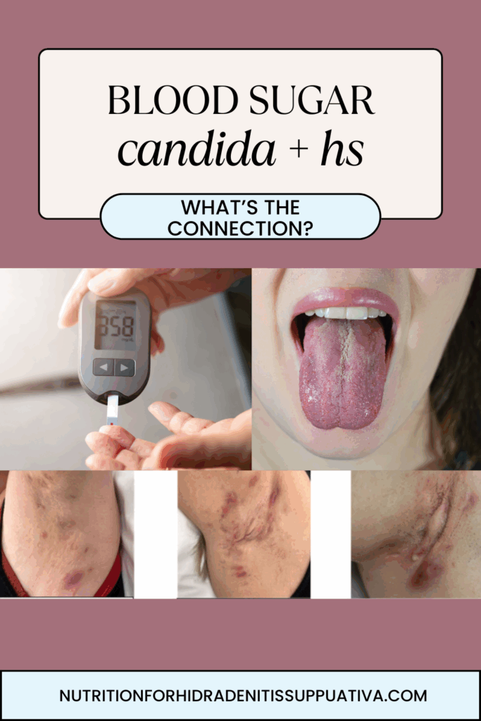 candida and hidradenitis connection with blood sugar
